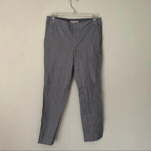 Banana Republic Factory printed Hampton fit cropped ankle pants 0